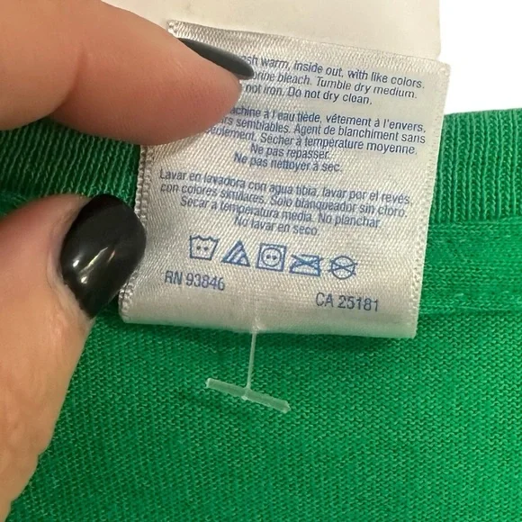 NWT University of Oregon Ducks SMALL Classic Green w/Yellow T Vintage 2014-2015 - Picture 3 of 9